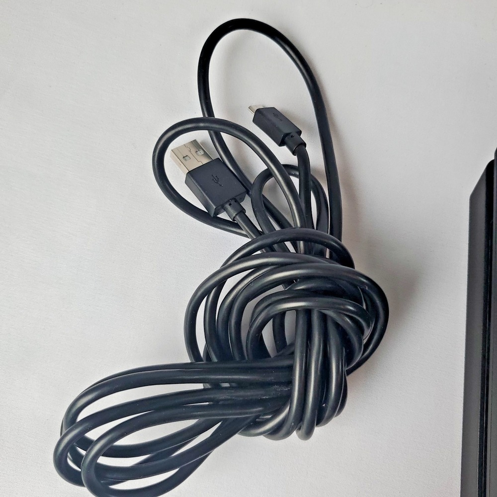 Sony PlayStation 4 Pro Console Black Tested With Controller and Cables - Picture 6 of 10